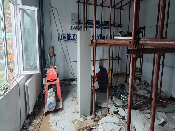 东阁镇厂房基础沉降注浆加固